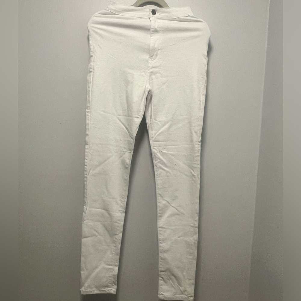 High waisted stretch jeans